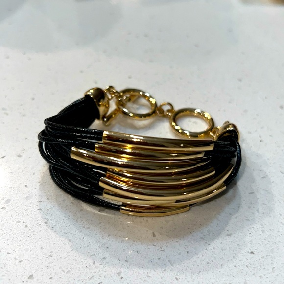 NWOT 7” Vintage Multi Strand Bracelet. Rope. Boho. Adjustable - Picture 4 of 9